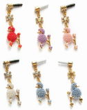 Jewelry Pearl Sheep Dustproof Plug for iPhone (PL484)