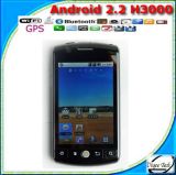 Android 2.2 Smart Phone H3000 With Dual SIM Standby, A-GPS, WiFi, TV