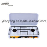 White Color Stainless Steel Table Euro Gas Stove