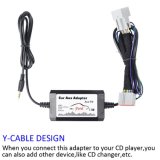 Car CD Interface Adapter Cable Aux-in Input for Ford