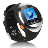 Silver GPS Tracker Smart Watches with SIM Card Slot