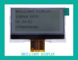 RoHS Approved Stn Yellow-Green 28X64dots LCD Module Display with Orange Blacklight (VTM88858)