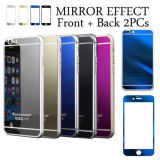 Color Mirror Effect Tempered Glass Screen Protector for iPhone 6