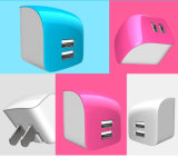Hot Sale OEM Colour Travel Double USB Charger
