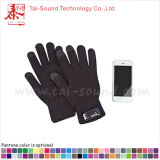 Manufacture Winter Acrylic Knitted Touch Screen Bluetooth Glove for Mobile Phone