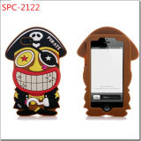 Clown Silicone Phone Cover OEM Is Welcome; Phone Case for Apple iPhone 5c (SPC-2122)