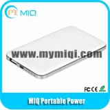 Miq High Quality Ultra Slim Mobile Phone Charger Cell Phone Power Bank 6000mAh
