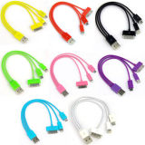 3 in 1 USB Cable, for Mobile Phone 3 in 1 USB Charging Cable