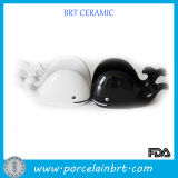 Couple Whale Ceramic Hand Phone Holder