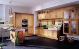Solid Wood Door Kitchen Cabinet-4
