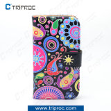 Combination Patterns PU Leather Cell Phone Cover for Samsung Galaxy S4 (CVS02)