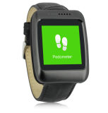 Bluetooth Genuine Leather GPS Smart Watch