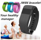 2015 New Jw86 Bluetooth 4.0 Wireless Heart Rate Smart Bracelet Sport Fitness Wristband Similar to Fitbit Charge Hr Track Pulse