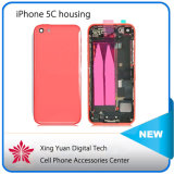 Replacement Parts Battery Cover Door Middle Frame Assembly Back Full Housing for Apple iPhone 5c Red