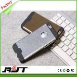 Business Style Wiredrawing Pattern Heat Dissipation TPU Mobile Phone Case for iPhone 5/5s (RJT-A012)