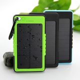 Waterproof Solar Charger 12000mAh Power Bank Backup Battery