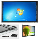 2-10 Point 50-84 Inch Infrared Multi Touch Screen Monitor IR Touch TV LED LCD Screen with CE, FCC, ISO