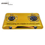 Supplier of China Portable Double Burner Butane Gas Stove