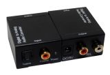 Digital Coaxial or Optical Toslink Spdif Stereo 3.5mm Jack or Lr Digital to Analog Audio Converter