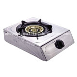 Single Burner Stainless Steel Golden Iron Gas Cooker/Gas Stove