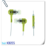 New Metal Earphone for Cellphone with Excellent Noise Isolation