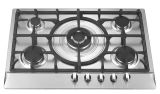 Gas Hob with 5 Burners and Stainless Steel Panel (GH-S855C)