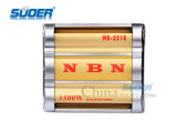 Suoer Factory Price 1500W Car Amplifier High Power Car Audio Amplifier (NB-2218)