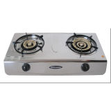 2 Burner Stainless Steel 710mm Gas Stove