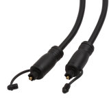 High Quality Black Audio Optical Toslink Cable (AX-F45AM)