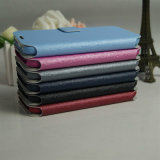 Cellphone Case for iPhone/Samsung, Silk Print Fabric Leather Phone Cases