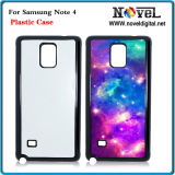 New Sublimation Plastic Phone Case for Samsung Note4, N9100