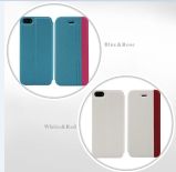 The Most Popular PU Horizontal Mobile Phone Flip Case for iPhone 5/5s