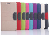 Mango Flip Stand Card Leather Case Cover for Apple iPhone Mobile Phone