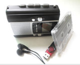 Flexible Cassette to MP3 Converter & Cassette Player & Cassette Record