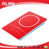 Red Color Glass CE CB ETL Certification Induction Cooker