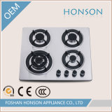 Four Burners Gas Stove, Gas Hob with Cast Iron Burners