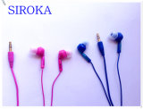 Colorful Mobile Earphone with Mic, Brand Copy