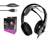 USB Stereo Headset With Microphone for Computer (WST-L774MV)