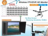 32 Channel 5.8GHz Wireless Receiver with 7 Inch Monitor, DVR