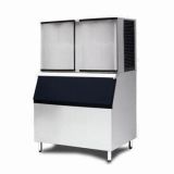 Premium Jumbo Square Ice Maker with 160 to 908kg/24 Hours Output and Storage 500kg