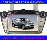 TOP7 Inch Car DVD Player for Hyundai IX35 Tucson Build in Navigation