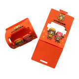 High Quality Plastic Promotional Gift 3D PVC Holder for iPhone (MH-052)