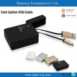 New Cool Lighter USB Cable with Date and Charger Function