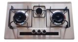 74cm Stainless Steel Panel 3 Burner Gas Stove (HM-34002)