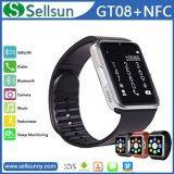 Luxury Stainless Steel Watch Support Entertainment MP3MP4, Bluetooth Music Playing GPS Watch