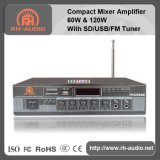 Compact SD/USB/FM Mixer Amplifier with Toshiba Amplifier Transistors & 100% Pure Copper Toroidal Transformers
