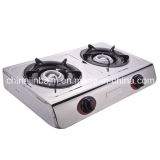2 Burners 670 Length Stainless Steel Honeycomb Gas Cooker/Gas Stove