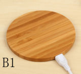 Bamboo Wireless Charger for Mobile Phone
