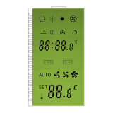 Alphanumeric LCD Display for Temperature Controller