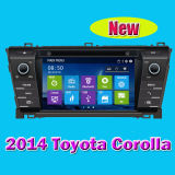 Car DVD Player with Multimedia GPS Navigation System, DVD Player for Toyota Corolla 2014 OEM CE Approved (IY7115)